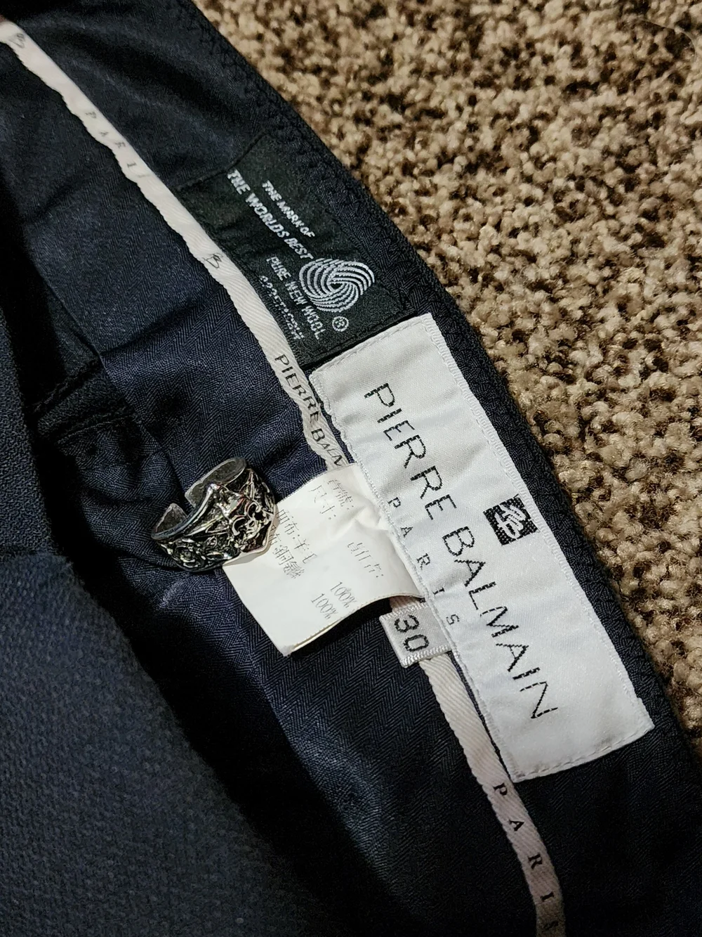 Pierre Balmain Men’s 30 Dress Pants Straight Leg